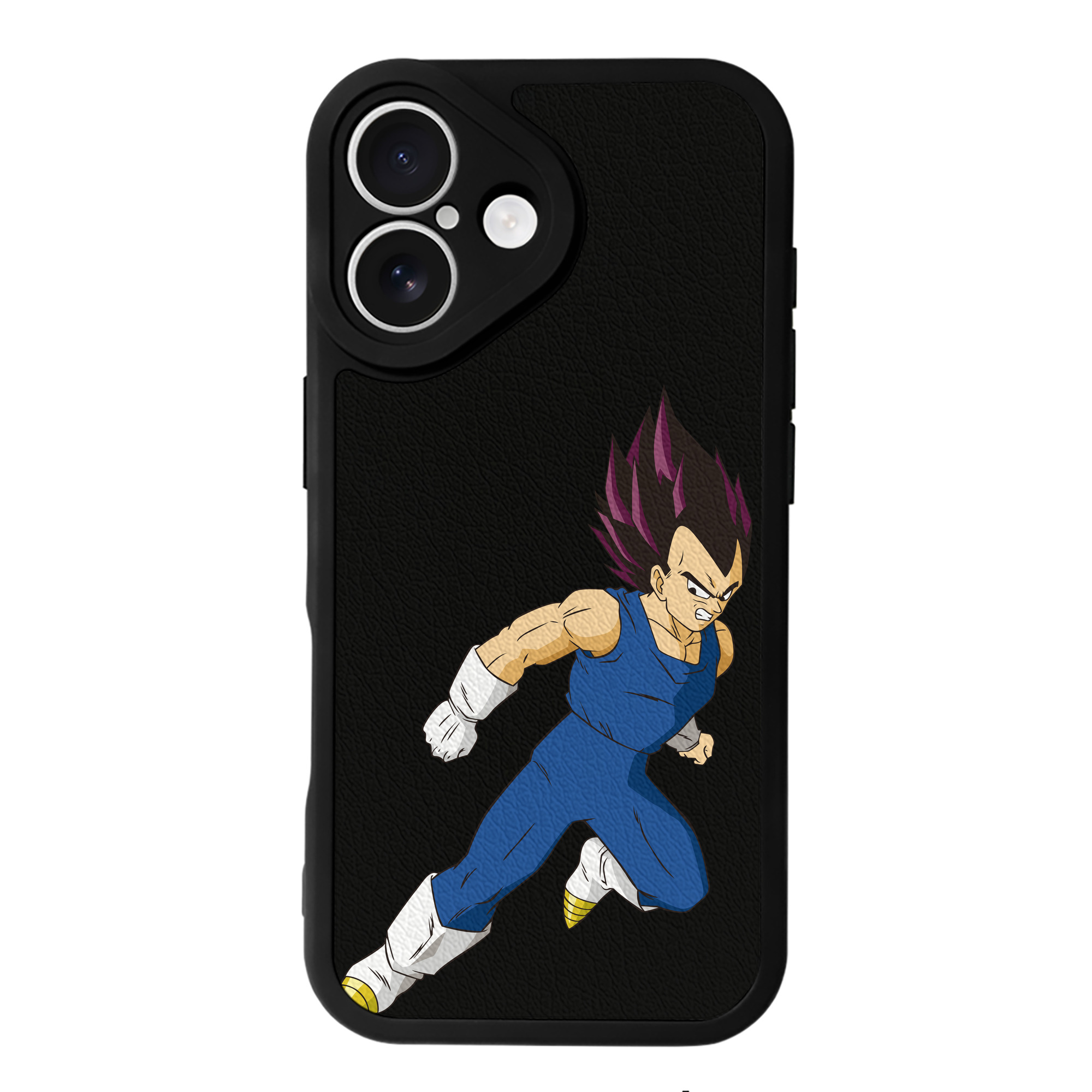 （画像用） ドラゴンボール ベジータ四世（Bejīta Yonsei）DRAGON BALL Vegeta IV 【iPhone 16シリーズ対応】シリコンスマホケース（レザー調） 材質：シリコン